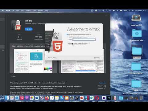 Whisk Webpage Editor + Live Preview Developer Tools App [MAC] Basic Overview - Mac App Store