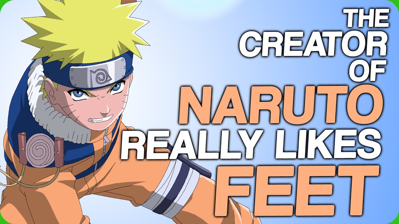 Does the creator of naruto have a foot fetish