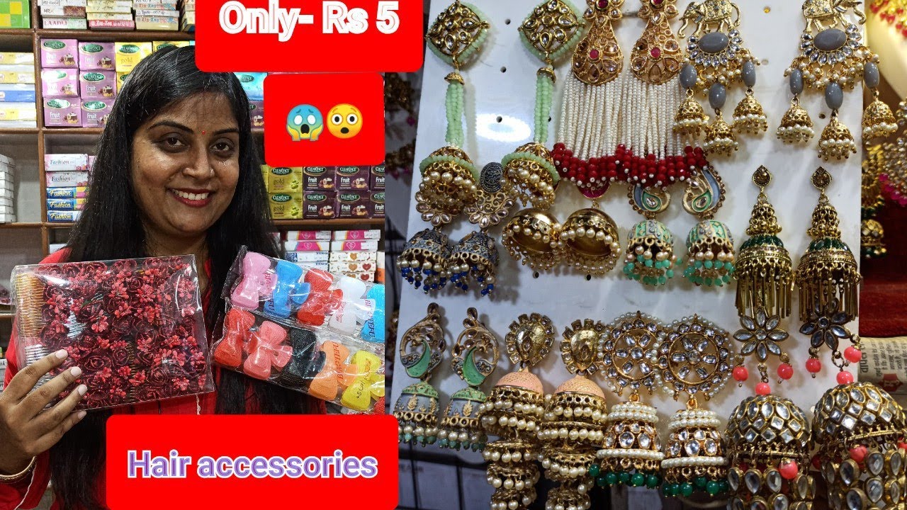 All imported Hair Accessories Jwellery ,Cosmetics ,wholesale Rate in