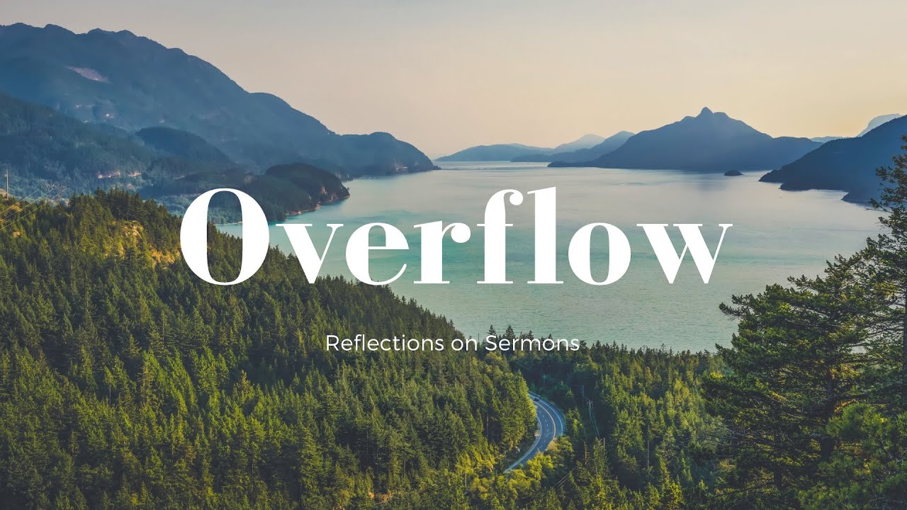 overflow motion background and overloop