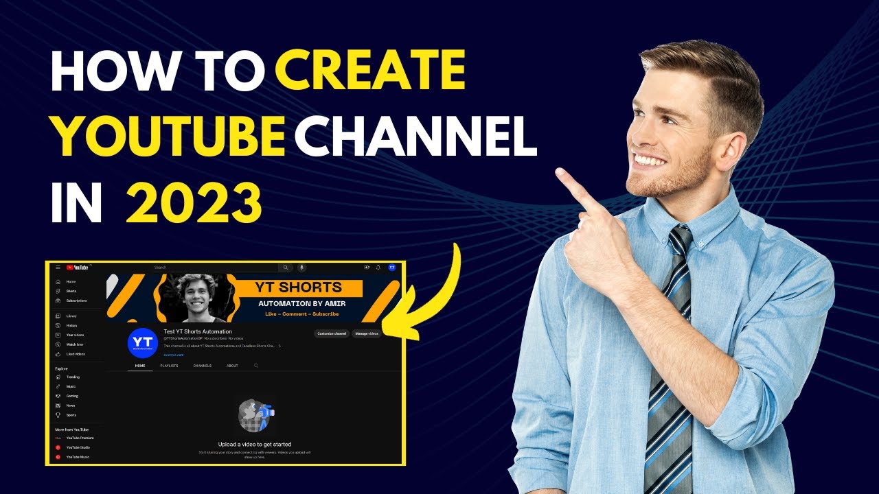 how to create a youtube channel. https: Images High... How To Create a YouTube Channel in 2023 - YouTube