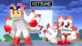 PAULINHU virou um KITSUNE no Minecraft