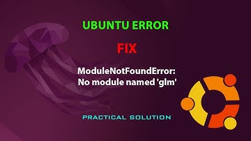 UBUNTU FIX: ModuleNotFoundError: No module named 