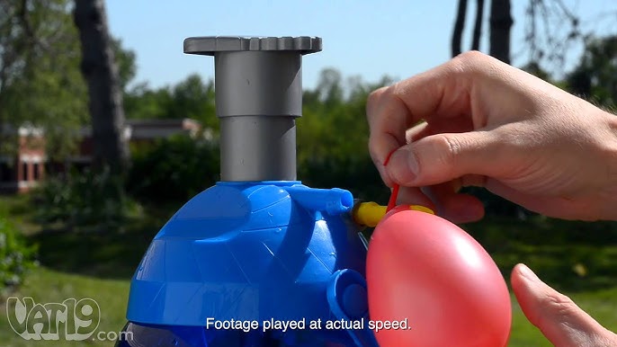 Tie-Not Water Balloon Filler and Tying Tool