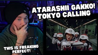 Metal Vocalist First Time Reaction -  ATARASHII GAKKO! - Tokyo Calling  Resimi