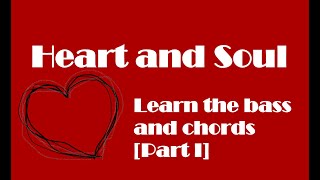 Heart and Soul - Bass line and chords [Tutorial]