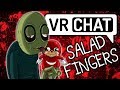 (VRchat) Salad Fingers needs his SPOONS!