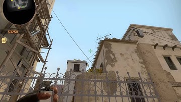 CS:GO how to smoke Snipers Nest in Mirage