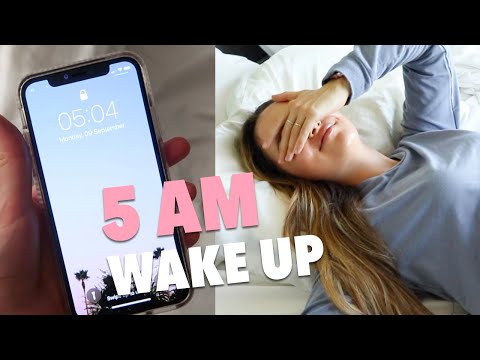 I WOKE UP AT 5AM FOR A WEEK to see what would happen..  results!!