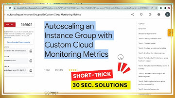 Autoscaling an Instance Group with Custom Cloud Monitoring Metrics || #qwiklabs #GSP087 #arcade