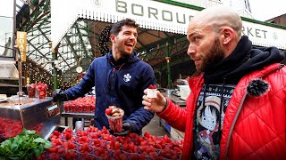 The Best London Market Food Tour!! Inside A 1000 Year Old Market!!