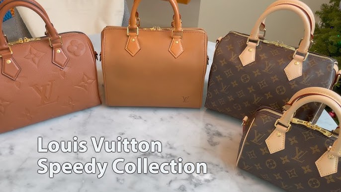 Louis Vuitton Speedy 25 Cognac  What fits in the bag 