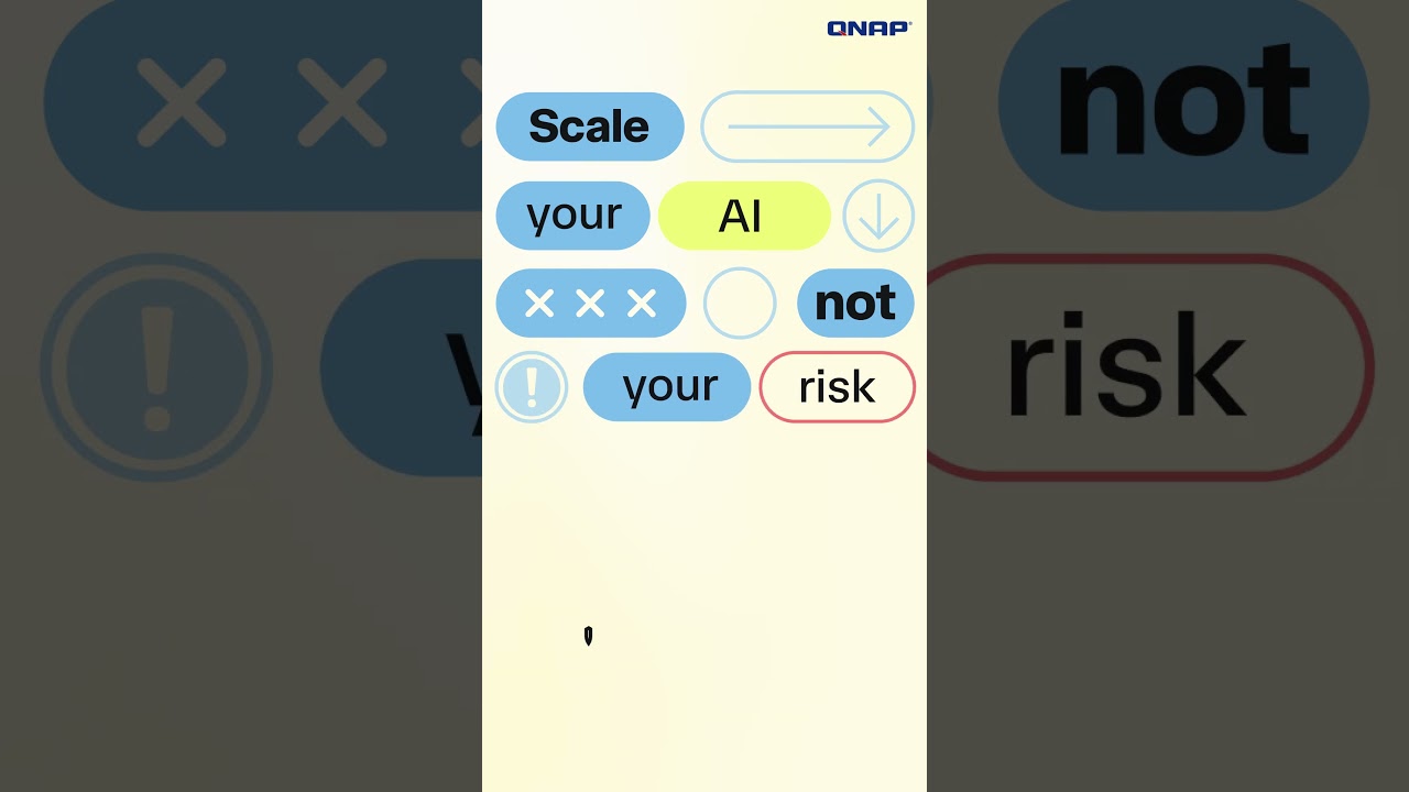 QNAP NAS: Scale Your AI, Not Your Risk  #qnap #nas