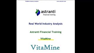 CIMA OCS May 2019 - VitaMine - Industry Analysis