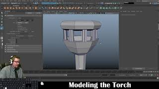 Autodesk Maya 2019: Modeling the Torch