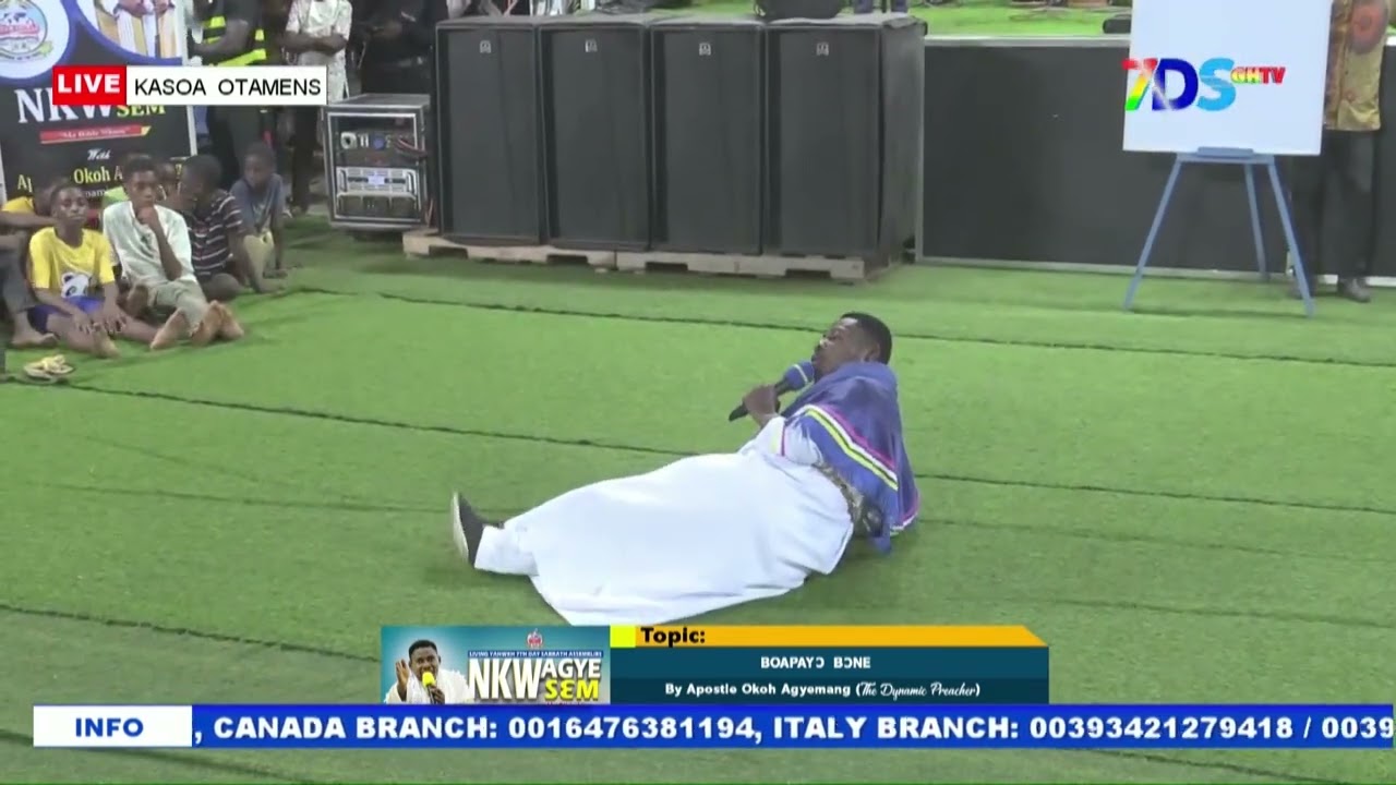 Apostle Okoh Agyemang on how God handles and also punishes men for their sins