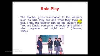 Chapter 9  Teaching Speaking أ  فاطمة عيسي TEFL Course  كلية العلوم الإنسانية
