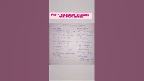 electric potential and capacitance short notes handwritten pdf download class 12 jee neet cuet phy.