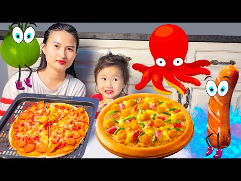 Video: Pizza với thịt luộc bò béo: và nghĩ rằng họ đã nói về nó trên TV