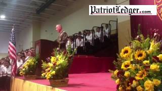 General Joseph Dunford, Jr., delivers the commencement address to BC High's Class of 2016