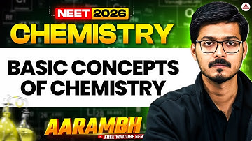 NEET 2026 Chemistry: Basic Concepts of Chemistry | NEET Preparation with Hemant Sir!