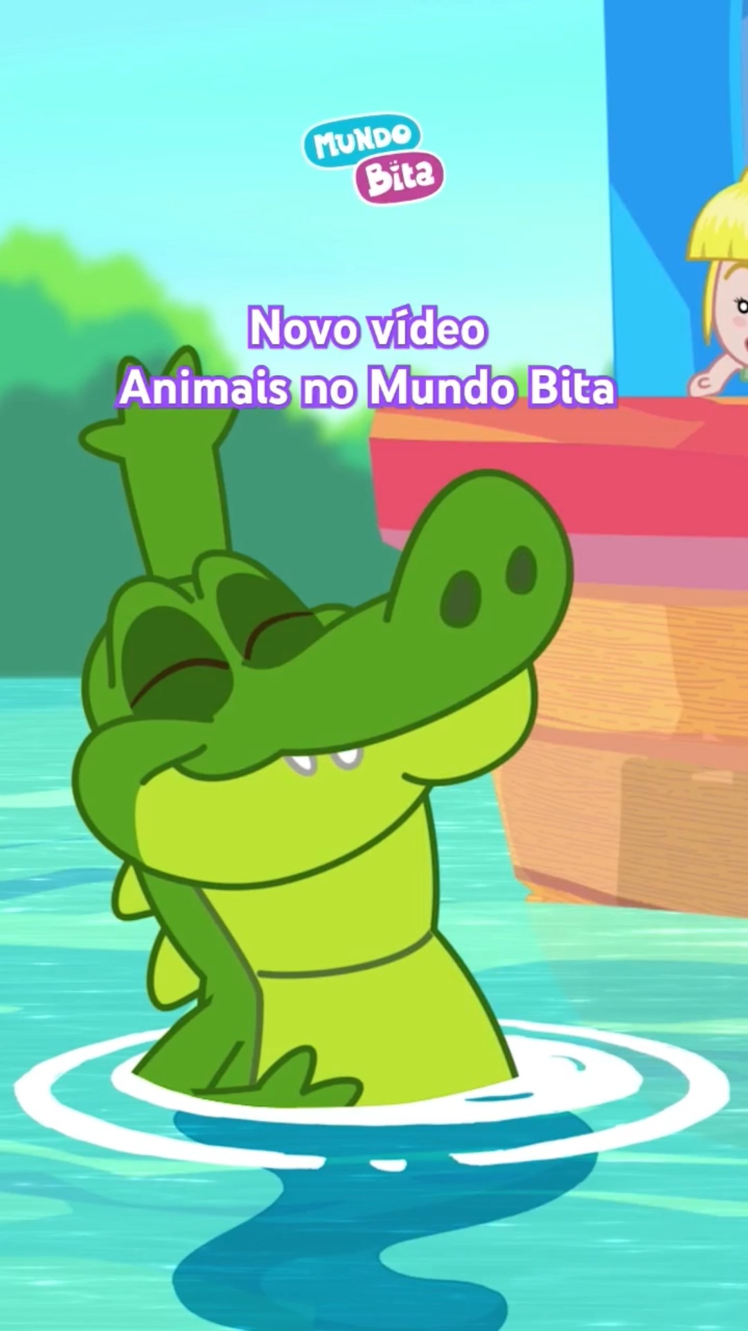 Os animais no Mundo Bita são pura diversão!  #shorts #mundobita