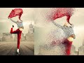 How to make a particles disappearing effect on capcut