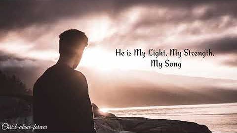 In Christ alone | English Christian Song | WhatsApp status |