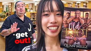 Inappropriate Book Prank In The LIBRARY!