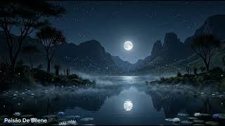 528Hz African Night Oasis | Deep Sleep Meditation, Peaceful Energy & All-Night Calm