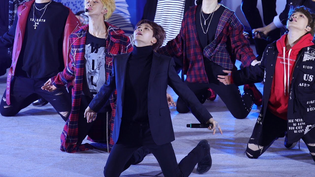 171208 영등포 세븐틴(Seventeen) - 울고싶지않아 정한 직캠