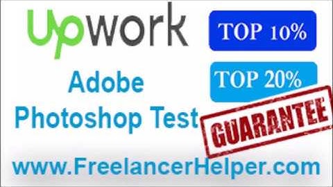 Pass Upwork Adobe Photoshop Test answers-TOP 10%