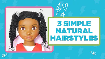 3 Simple Classic Natural Hairstyles