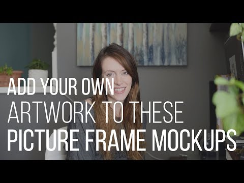 Grey and Floral Frame Mockup, a Print Template by Ashley Alexandra Design (Thumbnail 5 of 5)