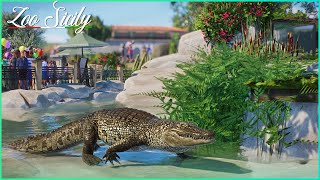 REALISTIC Nile Crocodile Natural Habitat in Zoo Sicily - Planet Zoo