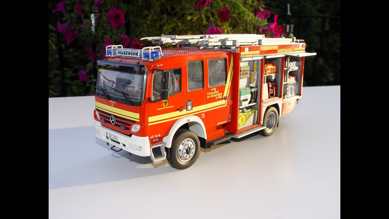 Schlingmann HLF 20/16 Mercedes Benz Atego 1529 AI Revell 07525