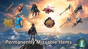 Permanently missable items