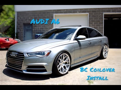 Audi A6 Coilover Install