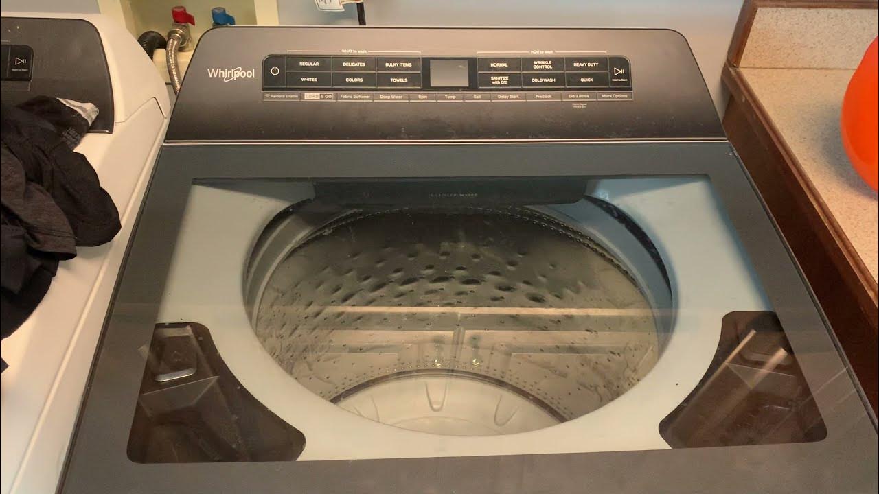 New Whirlpool Washer Diagnostics. YouTube