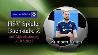 HSV Spieler Buchstabe Z Aktualisierung 31 07 2022