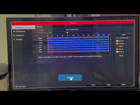 Hikvision DVR Hard Disk Error Recording Setup Continuous and Motion Recording I NVR I Step by Step
