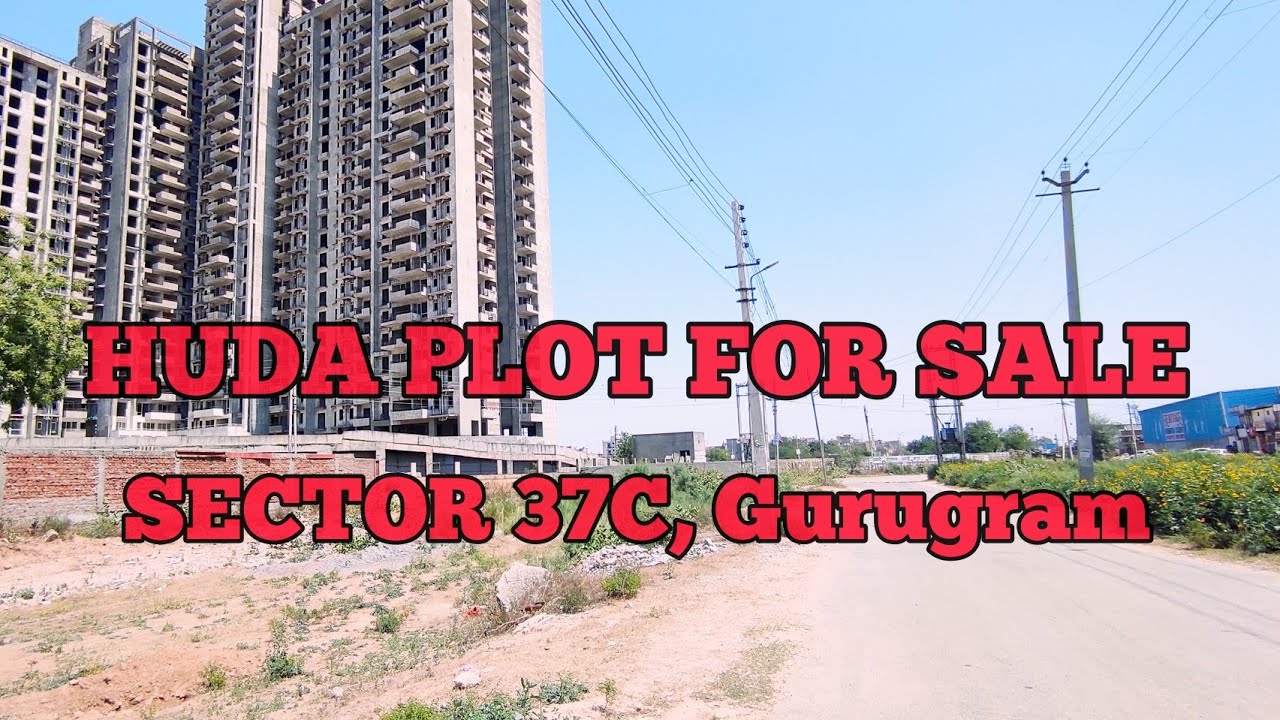Plot for sale in Gurgaon | Sector 37C | HUDA Plot | - YouTube