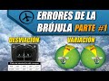 Errores de la Brújula (Parte 1): Variación y Desviación Magnética