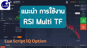 Lua Script IQ Option 2023 : EP82 แนะนำการใช้งาน RSI Multi TF