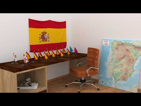 Himno y banderas de España | Spain flags and anthem