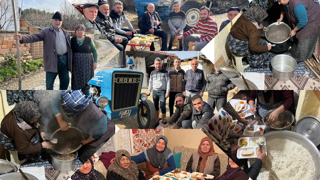 Dolu dolu bir gün bizi bekliyor sohbet muhabbet yemek hepsi bu video da 