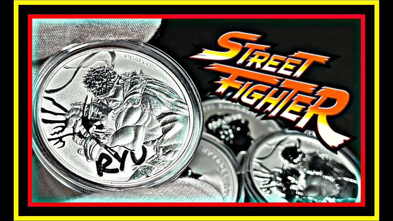 Street Fighter 2022 Silver Coin 