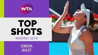 Simona Halep | Top Shots | Madrid 2019