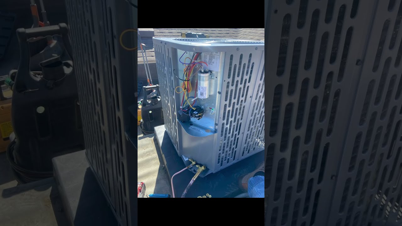 Heat Pump Air Handler Installation Energy Efficient HVAC Upgrade 