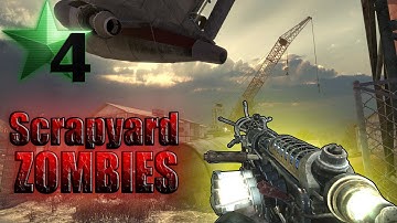 COD4 ZOMBIES! - SCRAPYARD Remake!!
